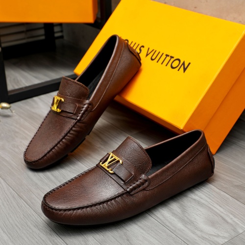 Wholesale Louis Vuitton LV Oxfords Shoes For Men #1266660 $72.00 USD, Wholesale Quality Replica Louis Vuitton LV Oxfords Shoes