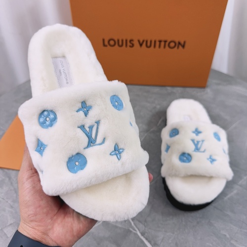 Replica Louis Vuitton Slippers For Women #1266711 $85.00 USD for Wholesale