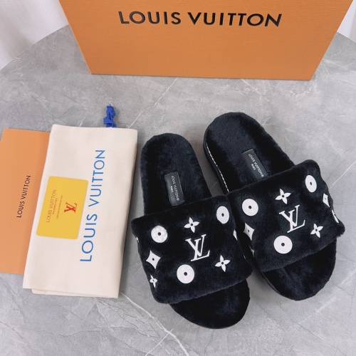 Replica Louis Vuitton Slippers For Women #1266713 $85.00 USD for Wholesale