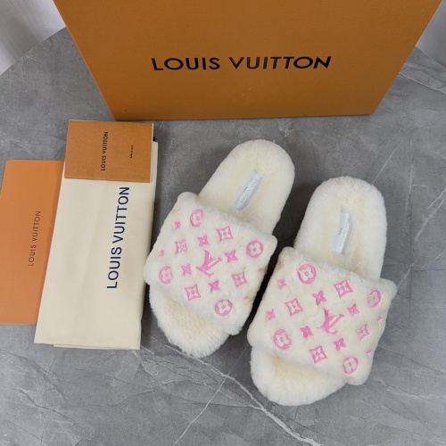 Replica Louis Vuitton Slippers For Women #1266717 $85.00 USD for Wholesale