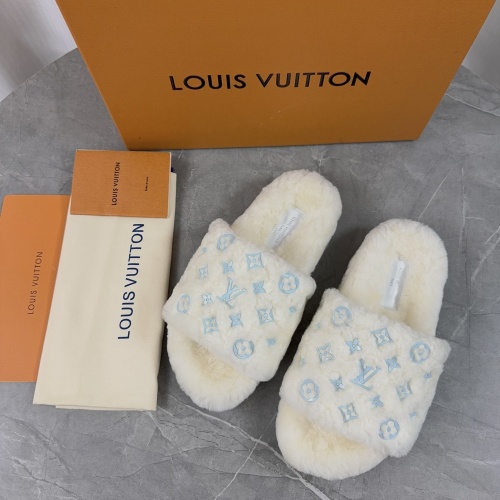 Replica Louis Vuitton Slippers For Women #1266718 $85.00 USD for Wholesale