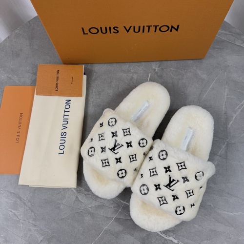 Replica Louis Vuitton Slippers For Women #1266724 $85.00 USD for Wholesale