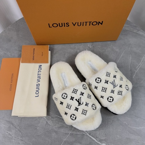 Replica Louis Vuitton Slippers For Women #1266724 $85.00 USD for Wholesale