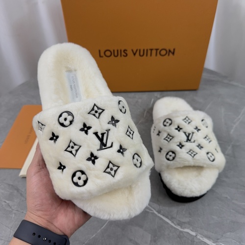 Replica Louis Vuitton Slippers For Women #1266724 $85.00 USD for Wholesale