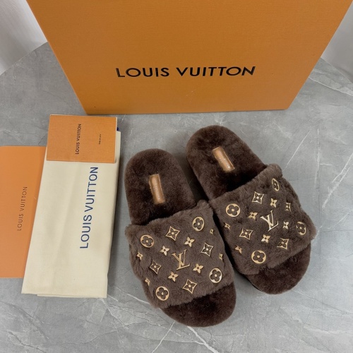 Replica Louis Vuitton Slippers For Women #1266728 $85.00 USD for Wholesale