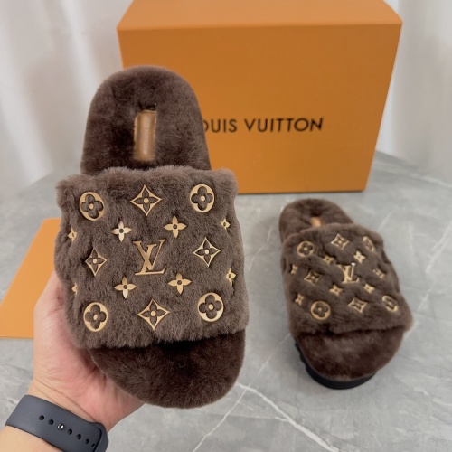 Replica Louis Vuitton Slippers For Women #1266728 $85.00 USD for Wholesale