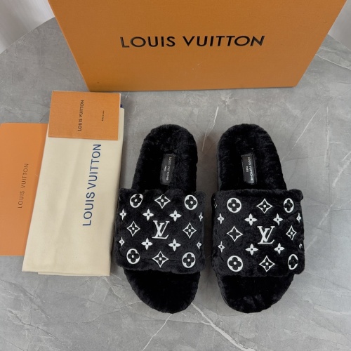 Wholesale Louis Vuitton Slippers For Women #1266729 $85.00 USD, Wholesale Quality Replica Louis Vuitton Slippers