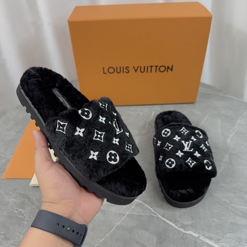 Replica Louis Vuitton Slippers For Women #1266729 $85.00 USD for Wholesale