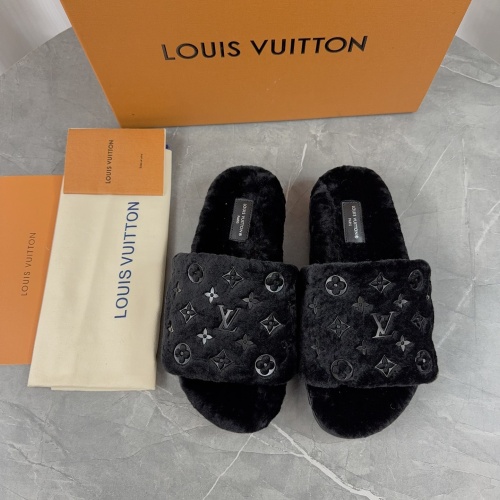 Replica Louis Vuitton Slippers For Women #1266733 $85.00 USD for Wholesale