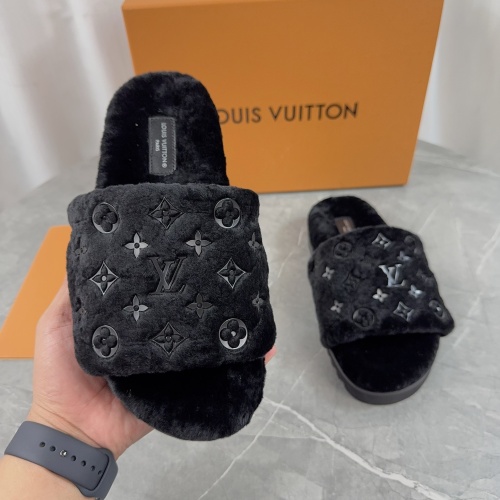 Replica Louis Vuitton Slippers For Women #1266733 $85.00 USD for Wholesale