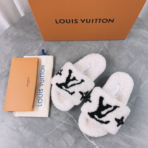 Replica Louis Vuitton Slippers For Women #1266734 $85.00 USD for Wholesale