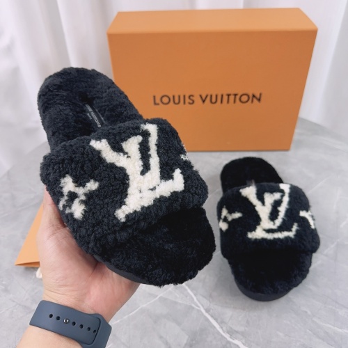 Replica Louis Vuitton Slippers For Women #1266738 $85.00 USD for Wholesale