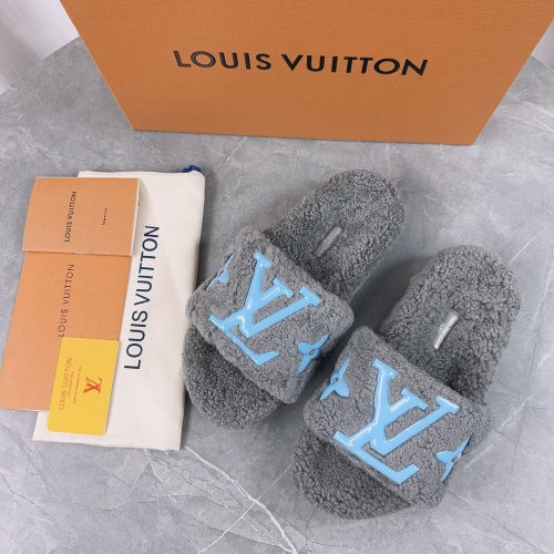 Replica Louis Vuitton Slippers For Women #1266741 $85.00 USD for Wholesale