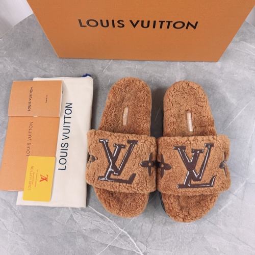 Replica Louis Vuitton Slippers For Women #1266742 $85.00 USD for Wholesale