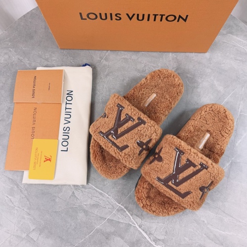 Replica Louis Vuitton Slippers For Women #1266742 $85.00 USD for Wholesale