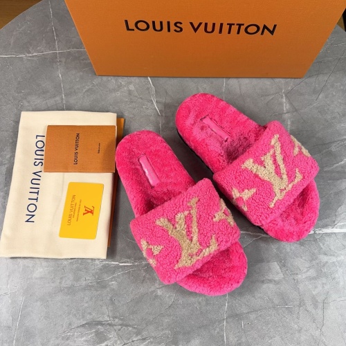 Replica Louis Vuitton Slippers For Women #1266745 $85.00 USD for Wholesale