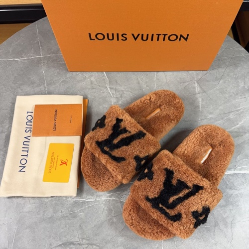 Replica Louis Vuitton Slippers For Women #1266746 $85.00 USD for Wholesale