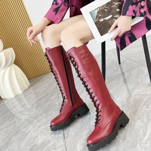 Replica Celine Boots For Women #1266758 $155.00 USD for Wholesale