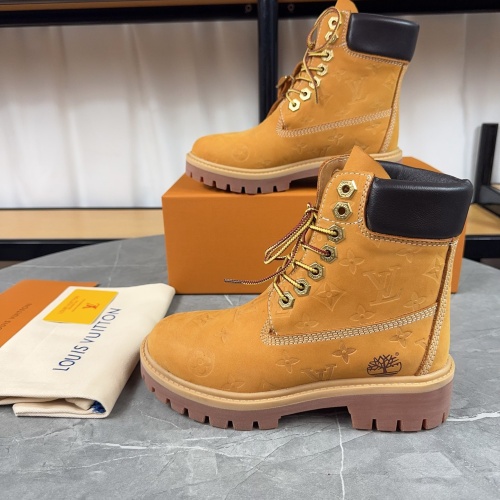 Wholesale Louis Vuitton Boots For Women #1266764 $128.00 USD, Wholesale Quality Replica Louis Vuitton Boots