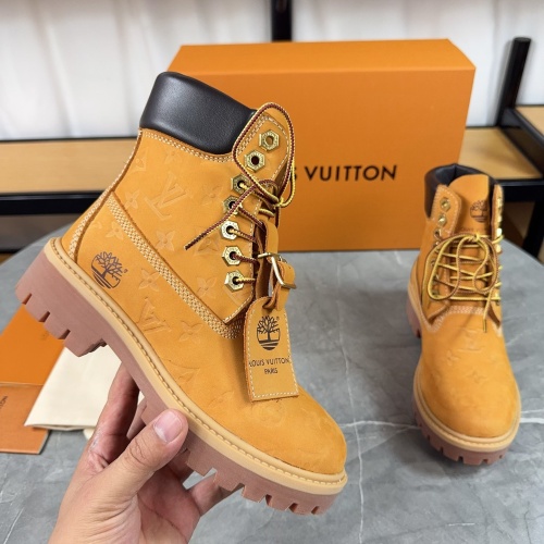 Replica Louis Vuitton Boots For Men #1266765 $128.00 USD for Wholesale