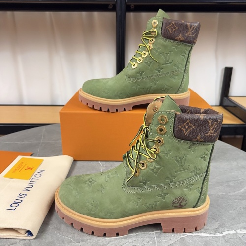 Wholesale Louis Vuitton Boots For Women #1266768 $128.00 USD, Wholesale Quality Replica Louis Vuitton Boots