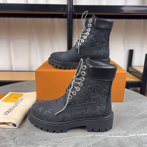 Wholesale Louis Vuitton Boots For Women #1266770 $128.00 USD, Wholesale Quality Replica Louis Vuitton Boots