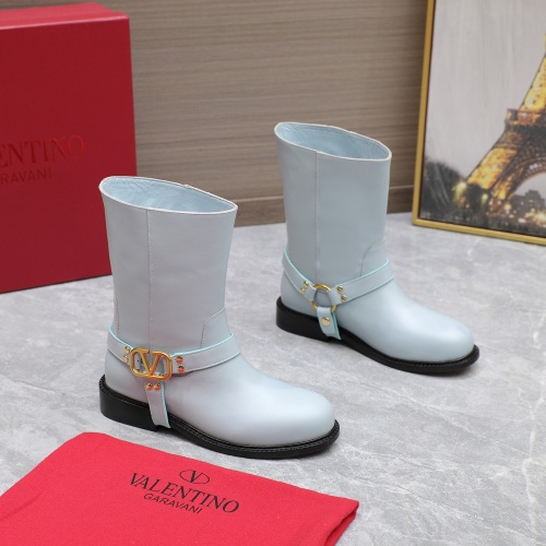 Wholesale Valentino Boots For Women #1266791 $150.00 USD, Wholesale Quality Replica Valentino Boots