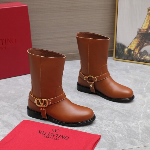 Wholesale Valentino Boots For Women #1266792 $150.00 USD, Wholesale Quality Replica Valentino Boots