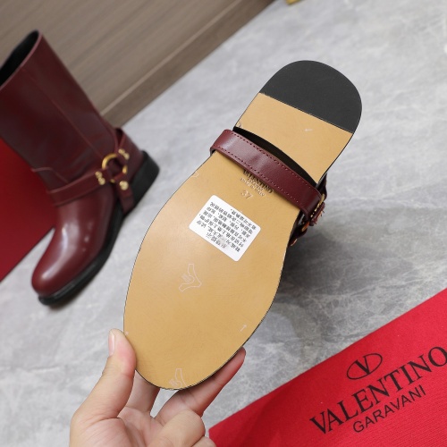 Replica Valentino Boots For Women #1266793 $150.00 USD for Wholesale