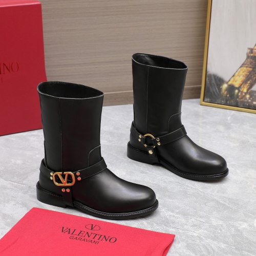 Wholesale Valentino Boots For Women #1266794 $150.00 USD, Wholesale Quality Replica Valentino Boots