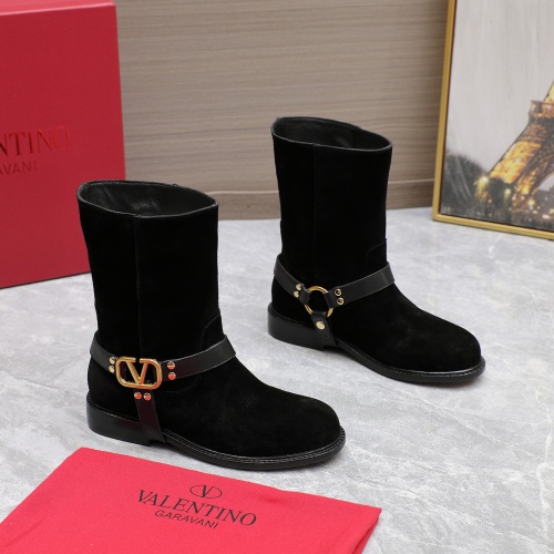 Wholesale Valentino Boots For Women #1266798 $150.00 USD, Wholesale Quality Replica Valentino Boots