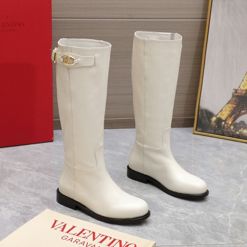 Wholesale Valentino Boots For Women #1266801 $185.00 USD, Wholesale Quality Replica Valentino Boots