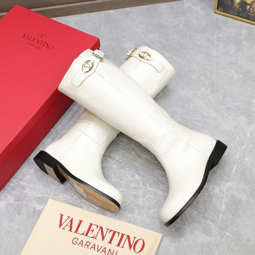 Replica Valentino Boots For Women #1266801 $185.00 USD for Wholesale