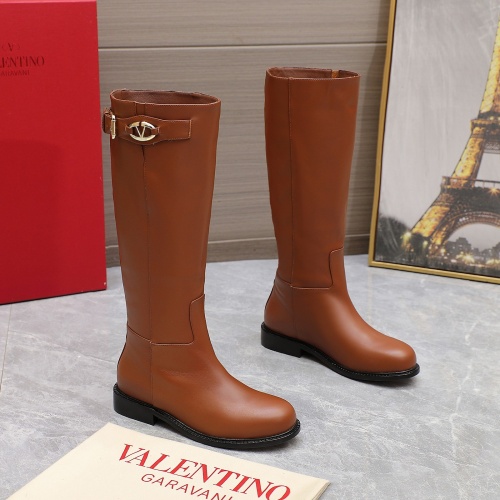 Wholesale Valentino Boots For Women #1266802 $185.00 USD, Wholesale Quality Replica Valentino Boots