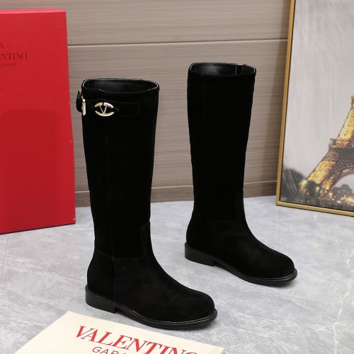 Wholesale Valentino Boots For Women #1266812 $185.00 USD, Wholesale Quality Replica Valentino Boots