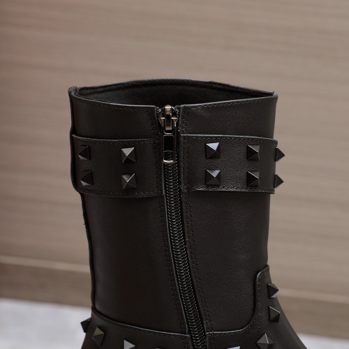 Replica Valentino Boots For Women #1266819 $140.00 USD for Wholesale