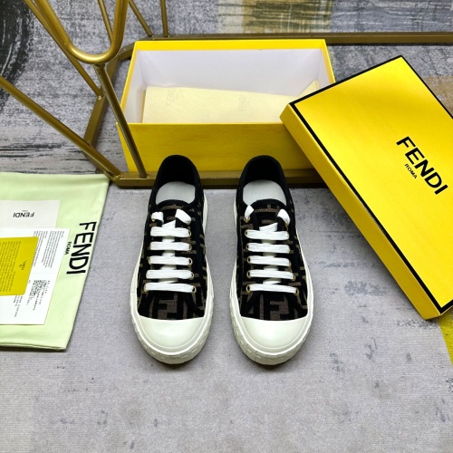 Replica Fendi Casual Shoes For Men #1266831 $85.00 USD for Wholesale