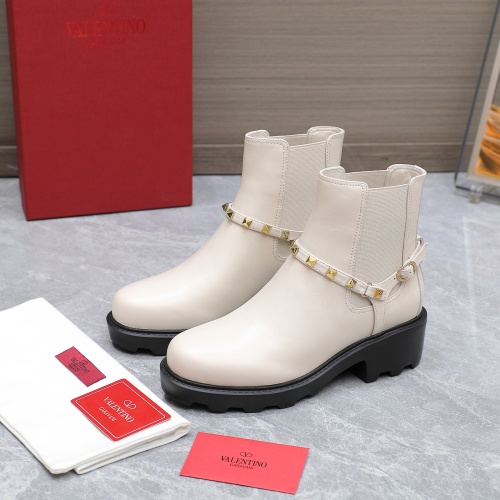 Wholesale Valentino Boots For Women #1266837 $130.00 USD, Wholesale Quality Replica Valentino Boots