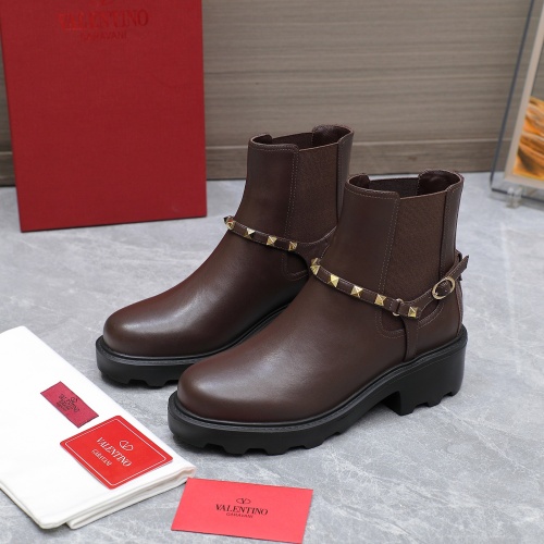 Wholesale Valentino Boots For Women #1266838 $130.00 USD, Wholesale Quality Replica Valentino Boots