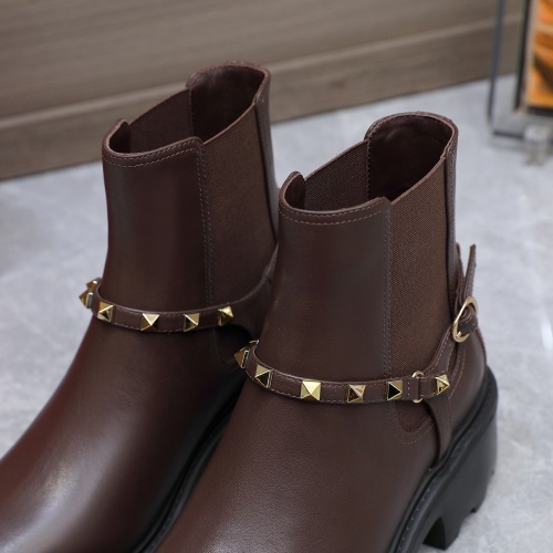 Replica Valentino Boots For Women #1266838 $130.00 USD for Wholesale