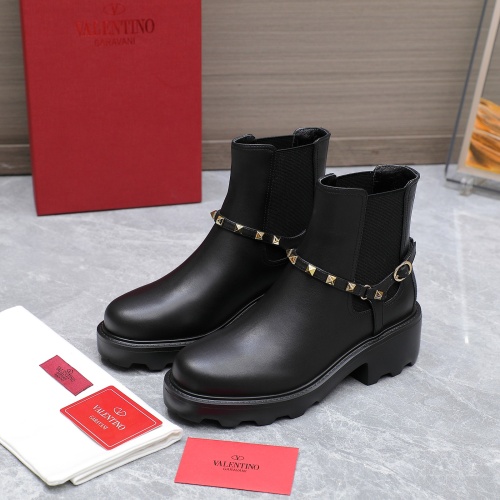 Wholesale Valentino Boots For Women #1266839 $130.00 USD, Wholesale Quality Replica Valentino Boots