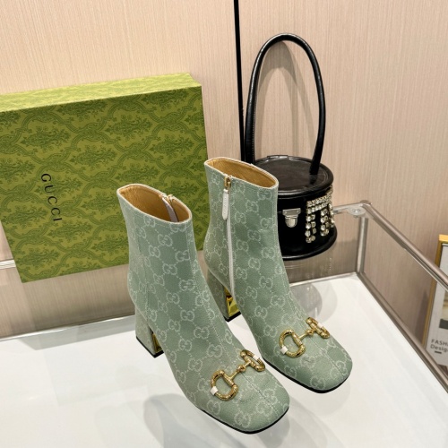 Wholesale Gucci Boots For Women #1266850 $100.00 USD, Wholesale Quality Replica Gucci Boots