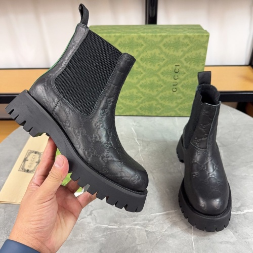 Wholesale Gucci Boots For Women #1266857 $112.00 USD, Wholesale Quality Replica Gucci Boots