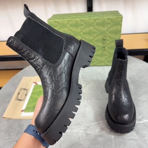 Replica Gucci Boots For Women #1266857 $112.00 USD for Wholesale