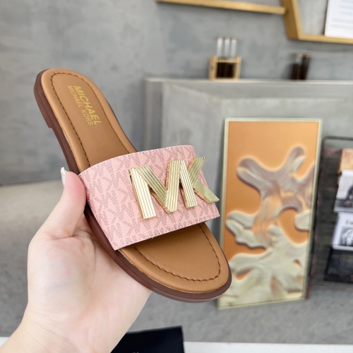 Replica Michael Kors Slippers For Women #1266863 $82.00 USD for Wholesale