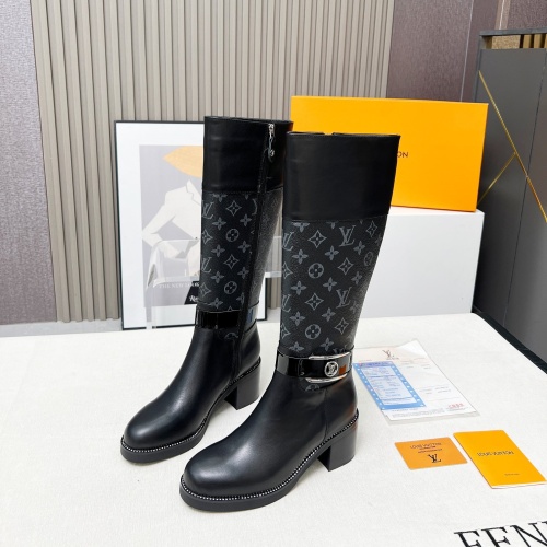 Wholesale Louis Vuitton Boots For Women #1266888 $140.00 USD, Wholesale Quality Replica Louis Vuitton Boots