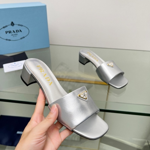 Replica Prada Slippers For Women #1266900 $92.00 USD for Wholesale