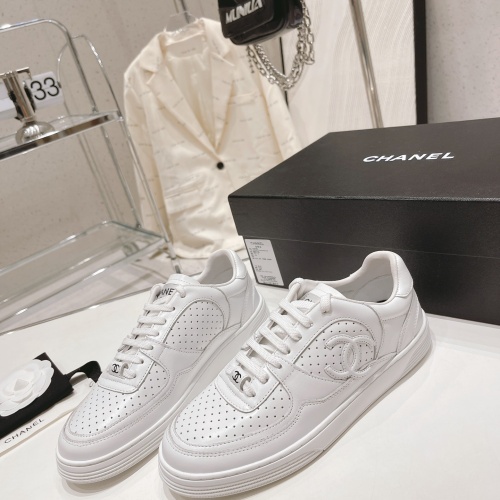 Wholesale Chanel Casual Shoes For Women #1266916 $102.00 USD, Wholesale Quality Replica Chanel Casual Shoes