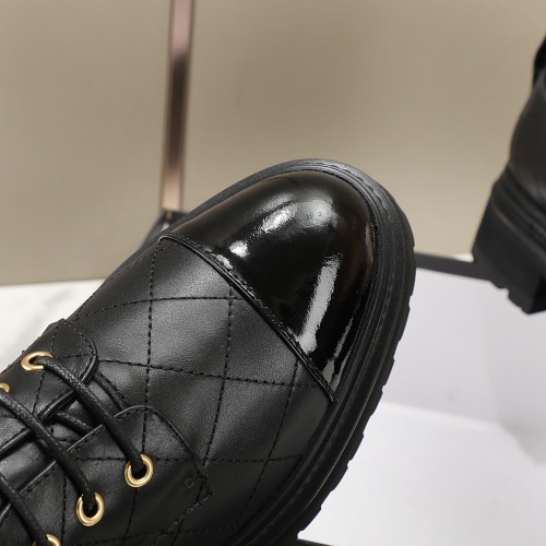 Replica Chanel Leather Shoes For Women #1266973 $100.00 USD for Wholesale