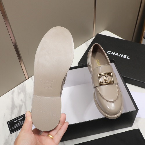 Replica Chanel Leather Shoes For Women #1266979 $98.00 USD for Wholesale